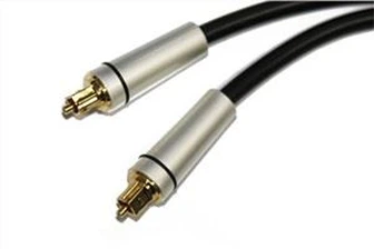 Metal Shell Toslink optik raqamli kabel audio kabeli